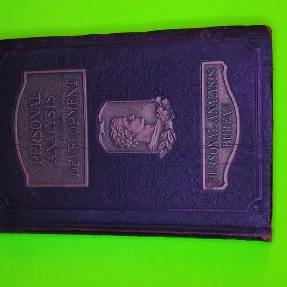 Personal Analysis and Development Book - Picture 2 of 6